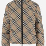 Piumino CON MOTIVO CHECK 8110249 SANDIPCHECK BURBERRY 