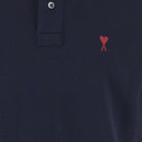 POLO IN COTONE CON LOGO BFUPL001760 430 AMI 