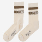 CALZINI IN COTONE CON LOGO 1026209 EGGSHELL BIRKENSTOCK 