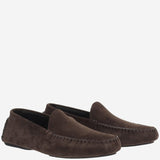 MOCASSINI IN PELLE SCAMOSCIATA<BR/> F2147L805 LQB THE ROW 