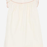 ABITO IN COTONE CON RICAMO LOGO S06GDRW00051 103 BONPOINT KIDS 