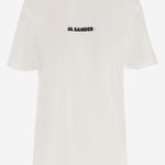 T-SHIRT IN COTONE CON LOGO J40GC0118 J20103102 JIL SANDER 