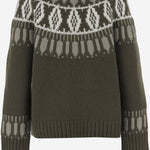 MAGLIONE IN CASHMERE CON MOTIVO GEOMETRICO KNJP24272B 265 ARCH4 