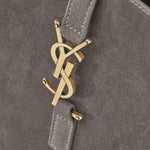 BORSA LE 5 À 7 PICCOLA E MORBIDA IN SUEDE 850533 1U80W1997 SAINT LAURENT 