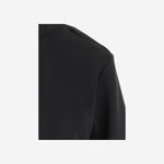 T-SHIRT IN NYLON STRETCH CON LOGO 8C0000289A8K 999 MONCLER 