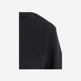 T-SHIRT IN NYLON STRETCH CON LOGO 8C0000289A8K 999 MONCLER 