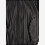 Bomber smanicato in pelle 872003 TUS111000 BALENCIAGA 