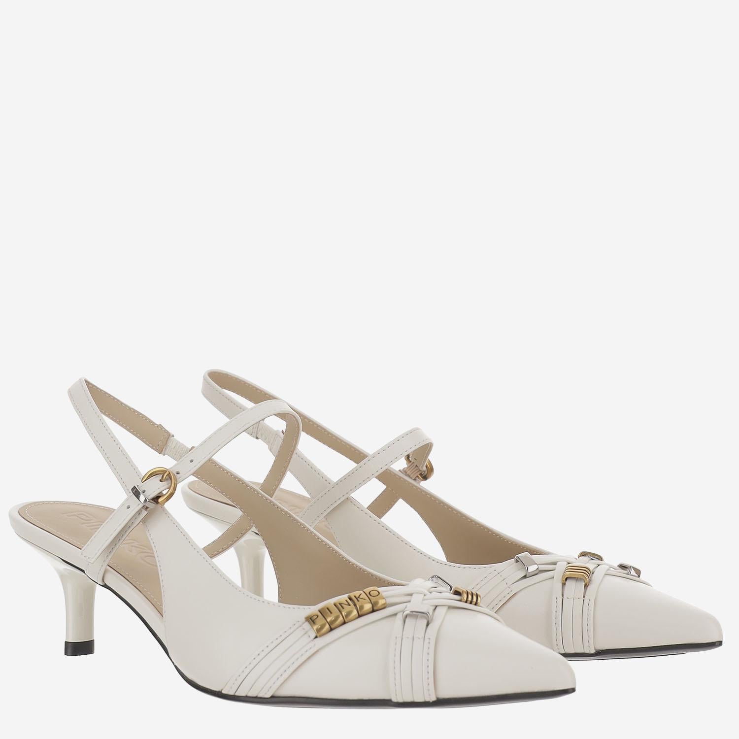 SLINGBACK IN PELLE<BR/><BR/> SD0489 P003Z12 PINKO 