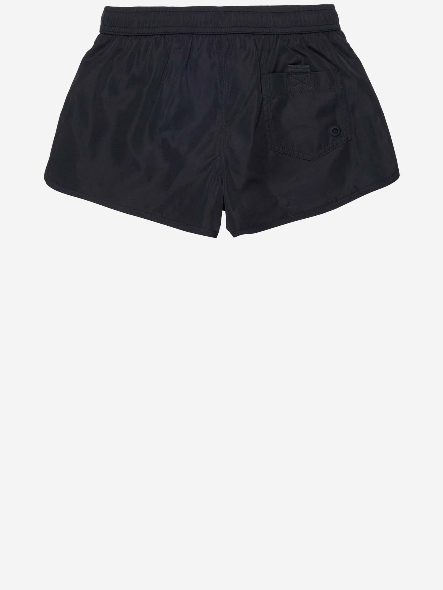 PANTALONCINI DA BAGNO MIARD CON LOGO J02701 KXBPBK900 DIESEL KIDS 