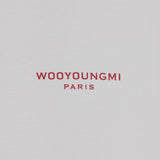 T-SHIRT IN COTONE CON LOGO W261TS09 714W WOOYOUNGMI 