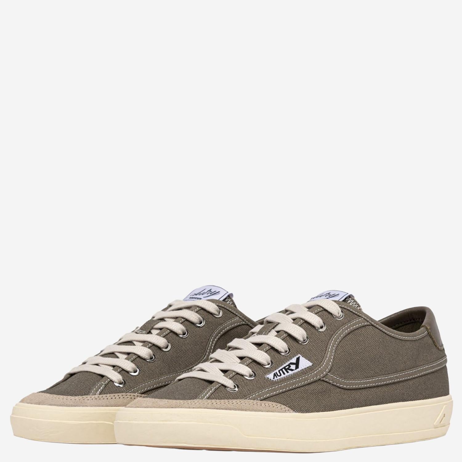 SNEAKERS WINDSCAPE LOW IN CANVAS SCLMCU03 CANVSUEMILITARY AUTRY 