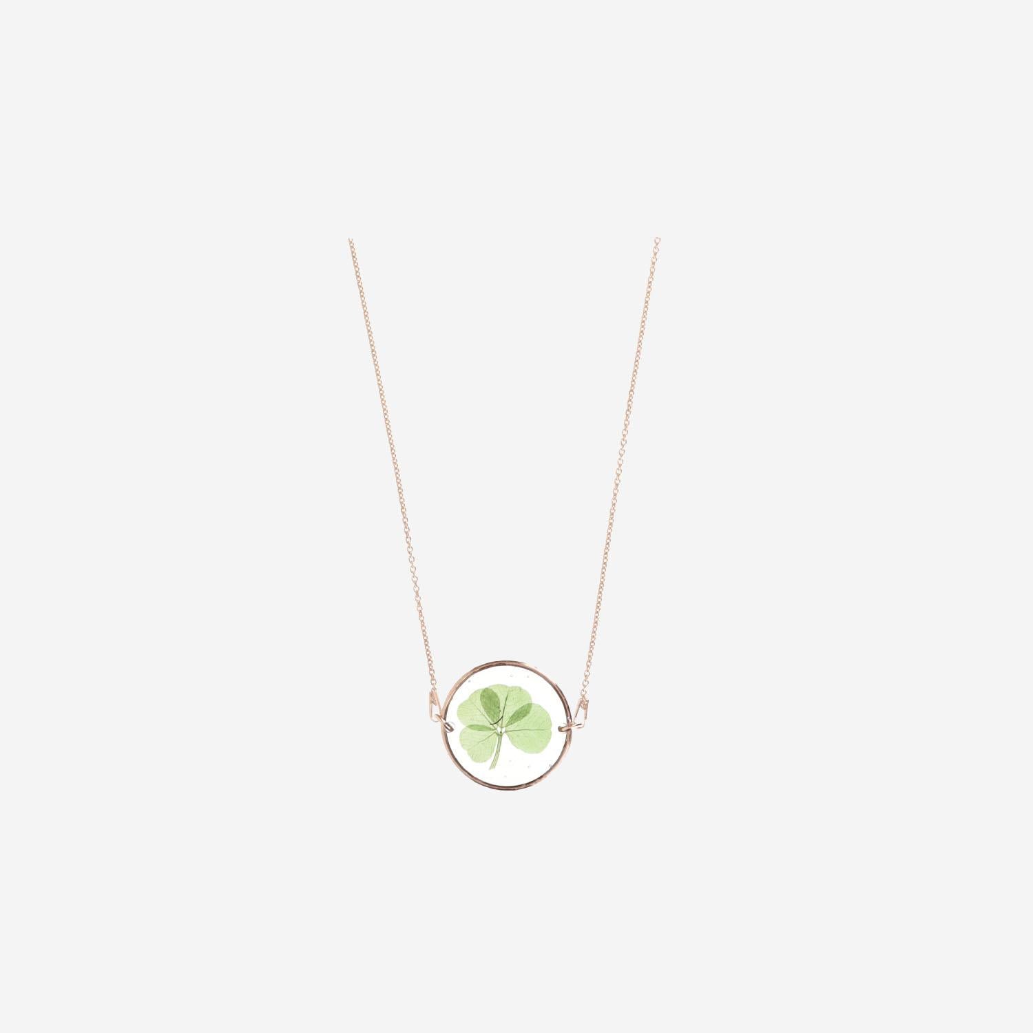 COLLANA IN ARGENTO 122.112MR 20MMROSE CARRE DE TREFLES 