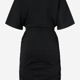 ABITO IN COTONE CON CINTURA 106909 A3ARZ99 PINKO 