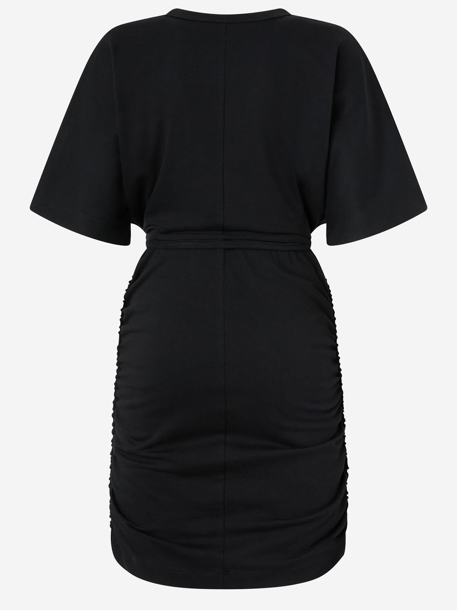 ABITO IN COTONE CON CINTURA 106909 A3ARZ99 PINKO 