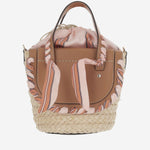 BORSA HABANERA SETA - CARAMELLO PICCOLA HABANERASILK CARAMEL CUBA LAB 