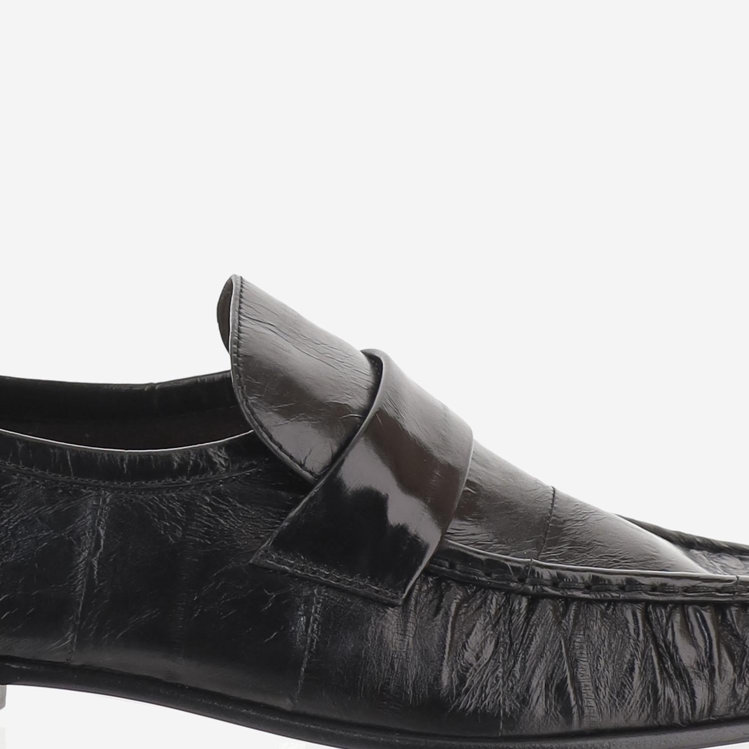 MOCASSINI IN PELLE F1280E17 BLK THE ROW 