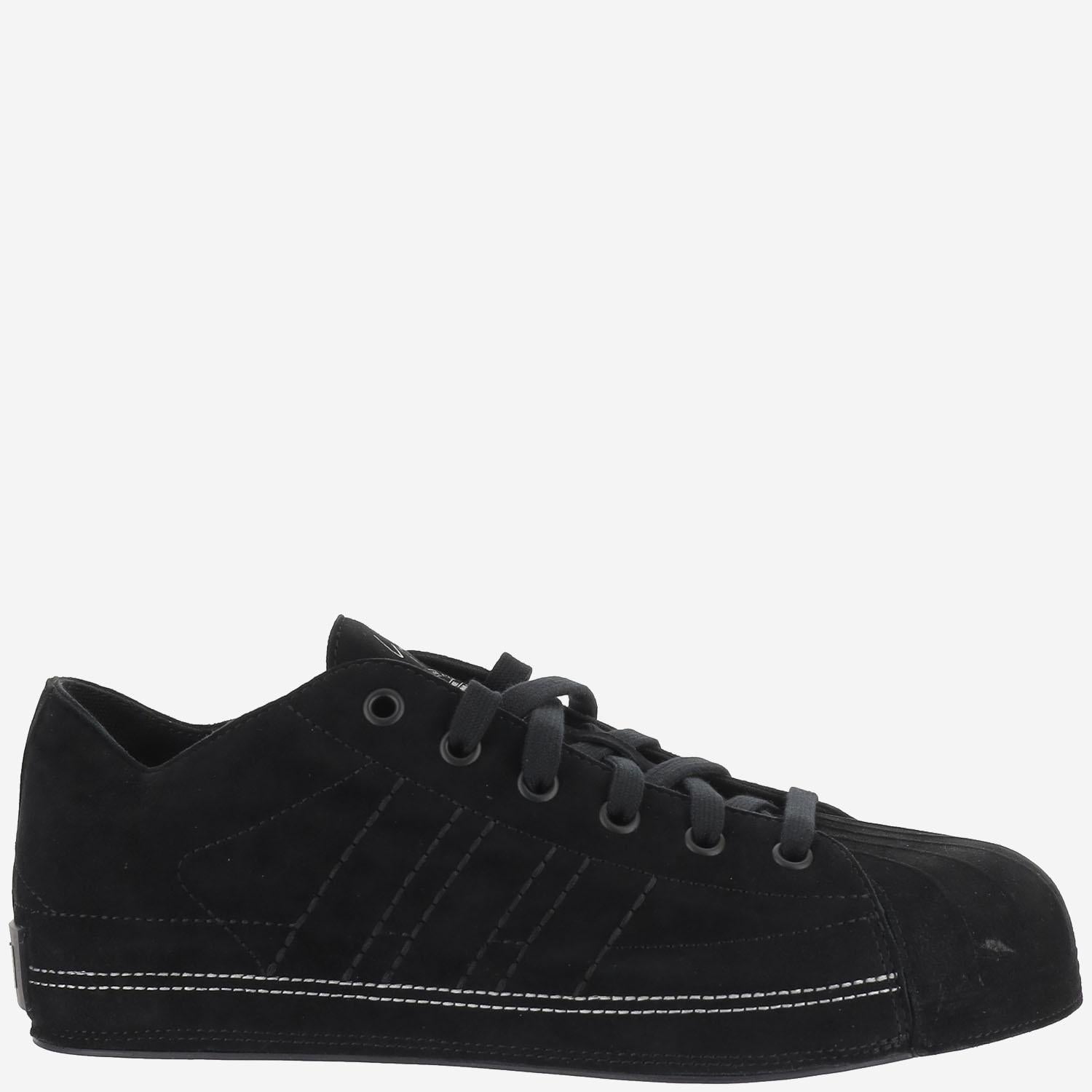 SNEAKERS Y-3 X NEIGHBORHOOD IN PELLE HQ2653 BLACK ADIDAS Y3 X NBDH X DAINESE 