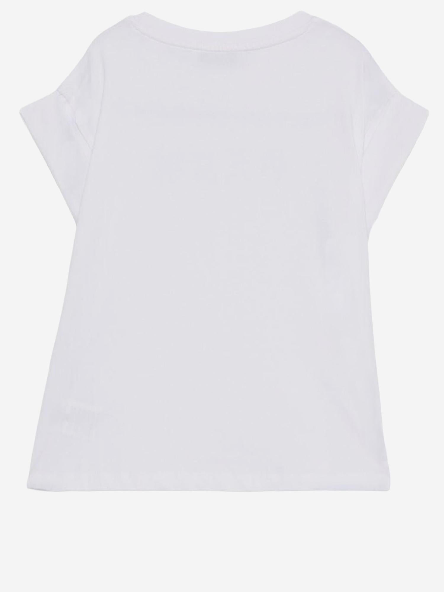 T-SHIRT IN COTONE CON LOGO S6MSJGTH070 001 MSGM KIDS 