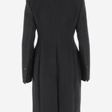 CAPPOTTO MONOPETTO SAGOMATO IN LANA E CASHMERE 13H452 003NERONERO SALVATORE FERRAGAMO 