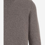 MAGLIONE IN CASHMERE U120WS BROWNMOULINE OLIVER LATTUGHI 