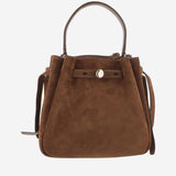 ROMY SUEDE BUCKET BAG 174221 200 TORY BURCH 