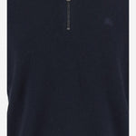 MAGLIONE IN MISTO CASHMERE STRETCH 8112131 NAVY BURBERRY 