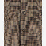 OVERSHIRT IN PIED DE POULE 843378 YZ9CH9773 SAINT LAURENT 