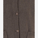 CARDIGAN IN CASHMERE 311925 BROWN MAGDA BUTRYM 