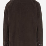 Camicia in velluto di cotone TEXANA6 75V1530 GHERARDI 