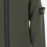 MAGLIONE CON ZIP IN LANA VERGINE 5100012 S0C02V0054 STONE ISLAND KIDS 