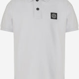 POLO IN COTONE STRETCH CON LOGO 2200002 S0018V1001 STONE ISLAND KIDS 
