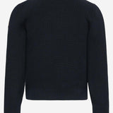 CARDIGAN IN COTONE IMBOTTITO TRICOLORE CON ZIP 9B00001M1367 742 MONCLER ENFANTS 