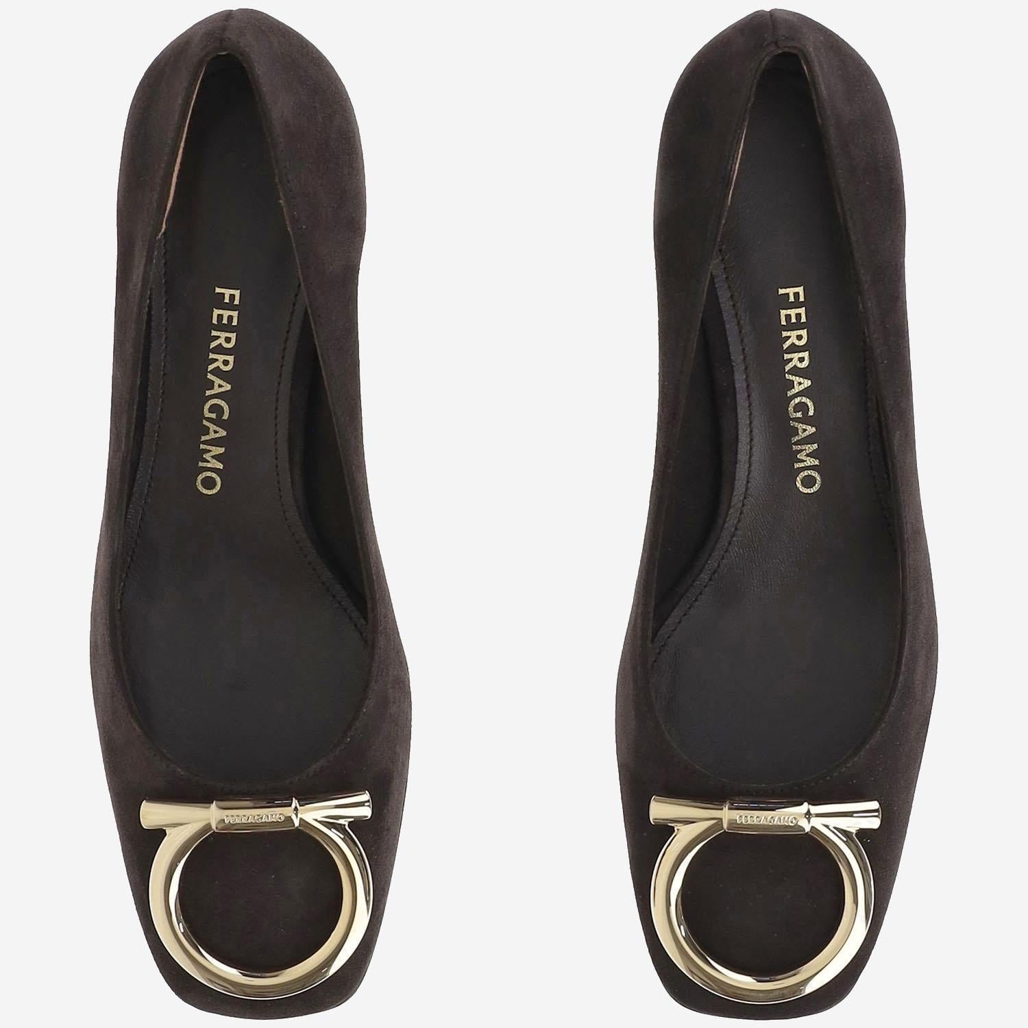 Décolleté maxi Gancini MARA40 002TESTADIMORO SALVATORE FERRAGAMO 