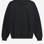 FELPA IN COTONE CON STAMPA UE54HD260B BLACK VETEMENTS 