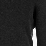 MAGLIONE LINTON IN LANA LINTON PWI2501NERO TAGLIATORE 