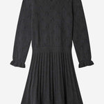 ABITO MISTO LANA CON COLLETTO ARRICCIATO W05GDRK00001 099 BONPOINT KIDS 