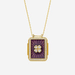 Collana trefle boheme CO354  MYA BAY 