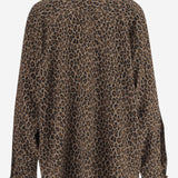 CAMICIA IN SETA CON MOTIVO ANIMALIER S26133F 0680 SASUPHI 