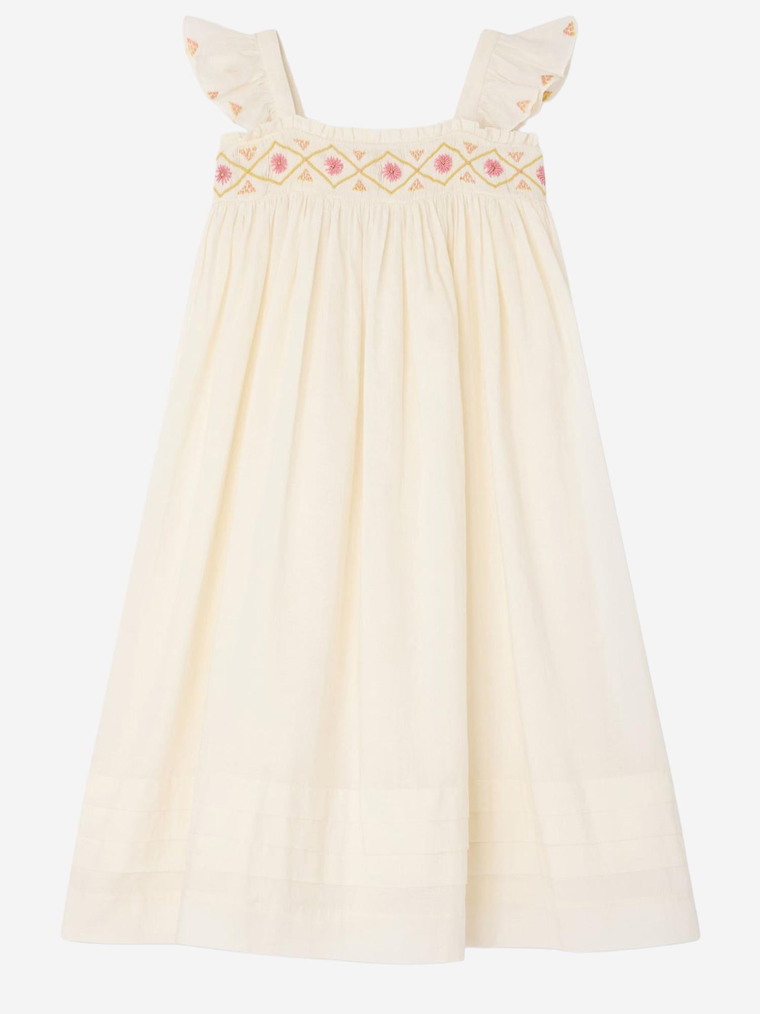 ABITO LAORA CON RICAMO LOGO S06GDRW00029 103 BONPOINT KIDS 