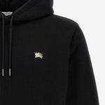 FELPA IN COTONE CON LOGO 8112807 BLACK BURBERRY 