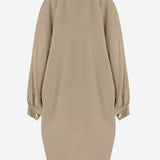 GIUBBOTTO IN COTONE E LYOCELL CON ORLO CURVO WJA26 FAC1460085 DARKPARK 