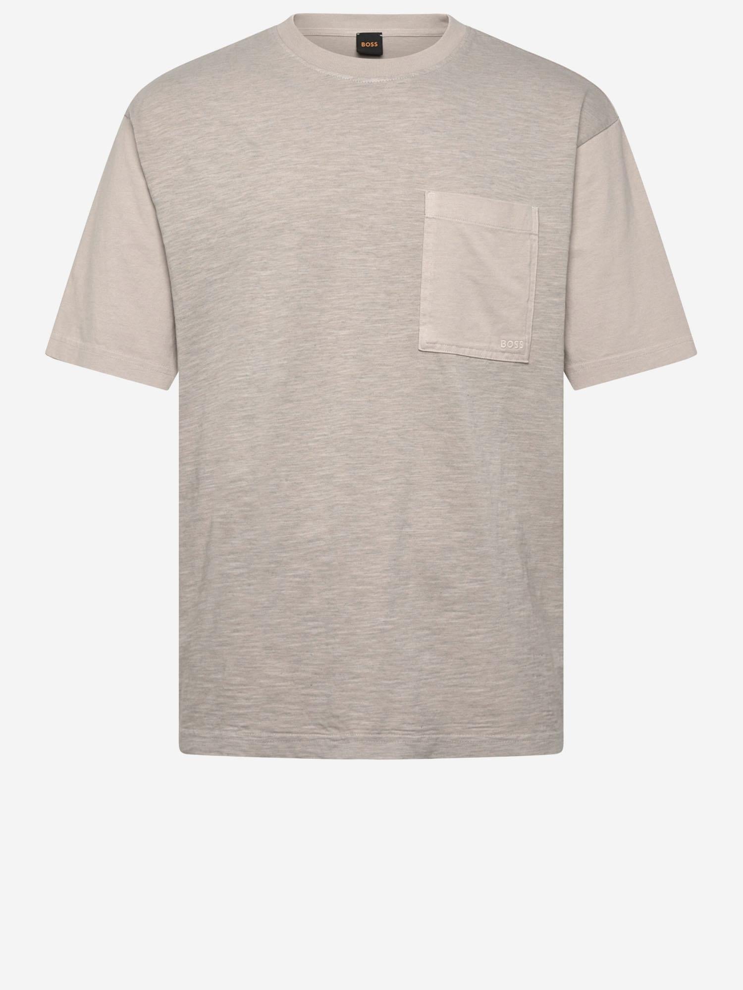 T-SHIRT IN COTONE 50562074 070 HUGO BOSS 