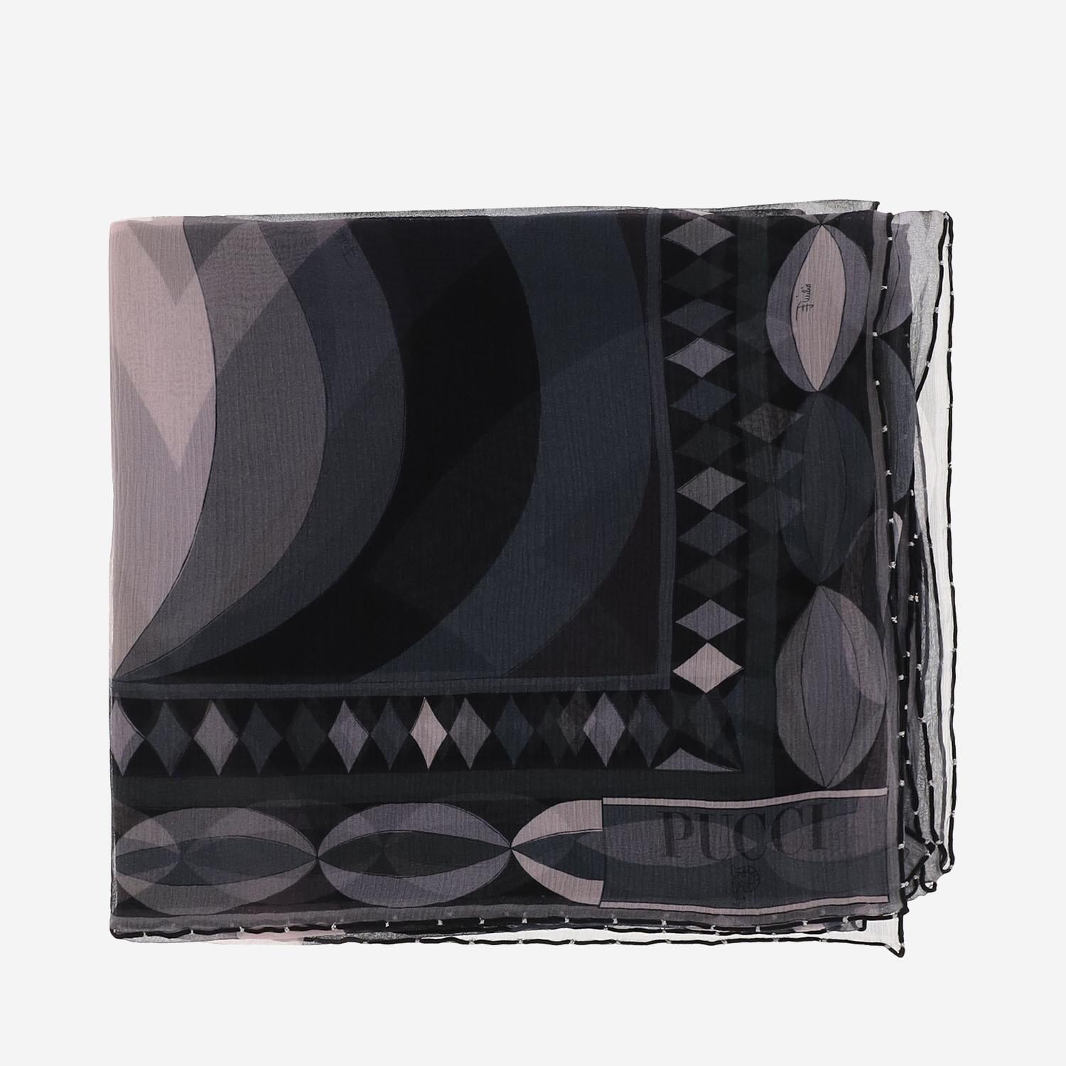 Foulard in seta con stampa 5UGB62 5UC301 EMILIO PUCCI 