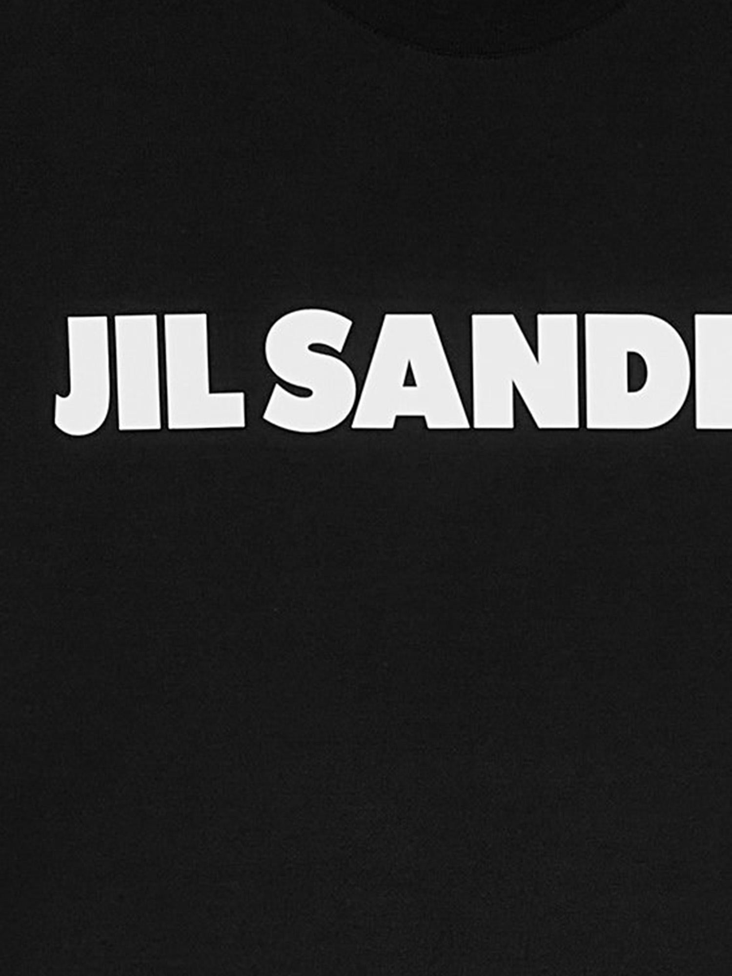 T-SHIRT IN COTONE CON LOGO J02GC0140 J20349001 JIL SANDER 
