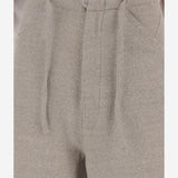 PANTALONI OVERSIZE IN LANA CON COULISSE WTR42 FAW280085 DARKPARK 