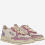 SNEAKERS LOW MEDALIST SUPER VINTAGE AVLWMT07 FUSCIAVIOL AUTRY 