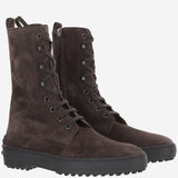 Stivaletto winter con lacci in SUEDE XXW84L0JU70RE0 S808 TODS 