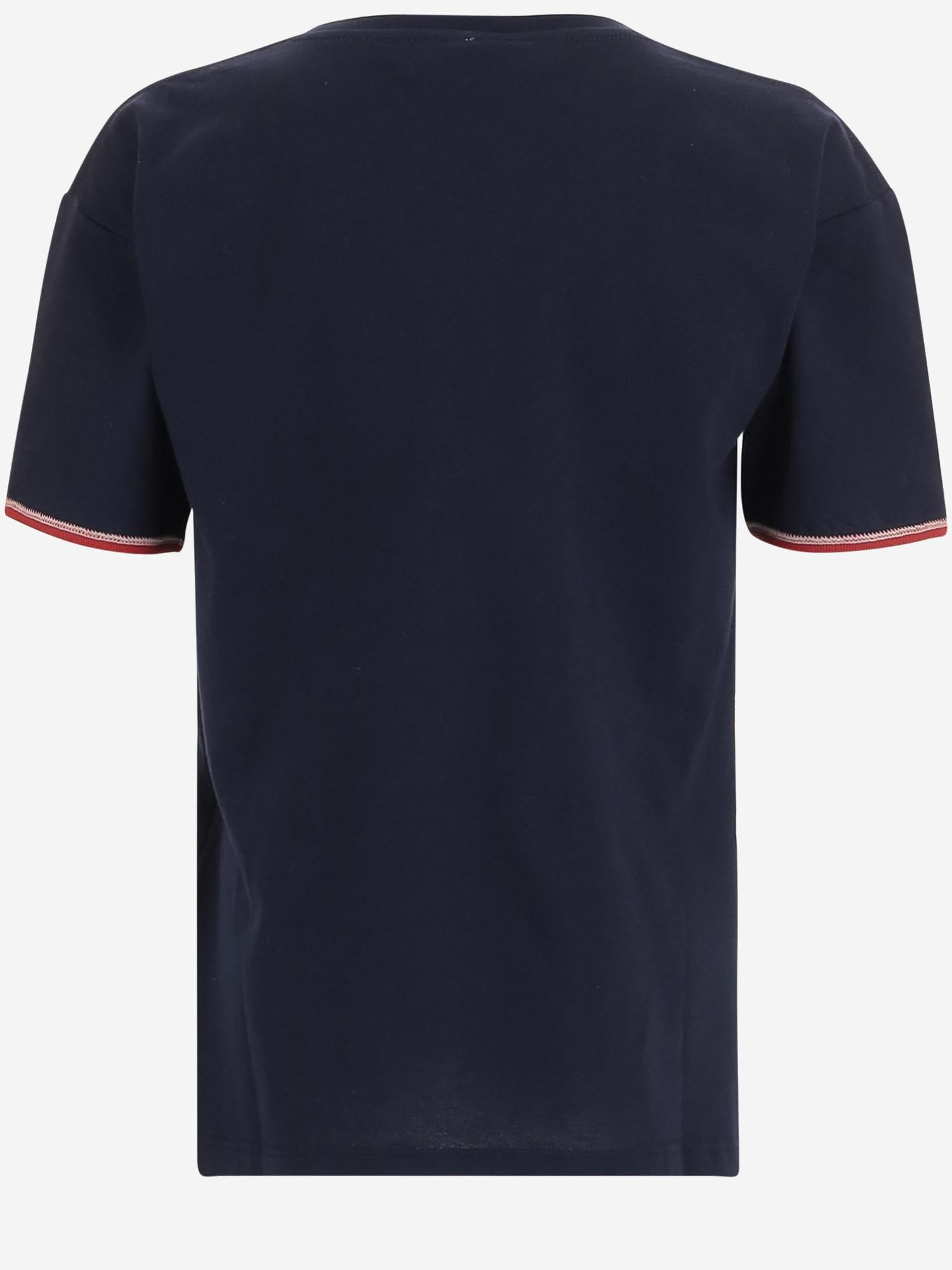 T-SHIRT IN COTONE CON STAMPA MAXI 855823 XJHPQ4585 GUCCI KIDS 