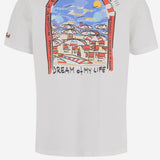 T-SHIRT IN COTONE CON STAMPA PRL0002 04502L MC2 SAINT BARTH 