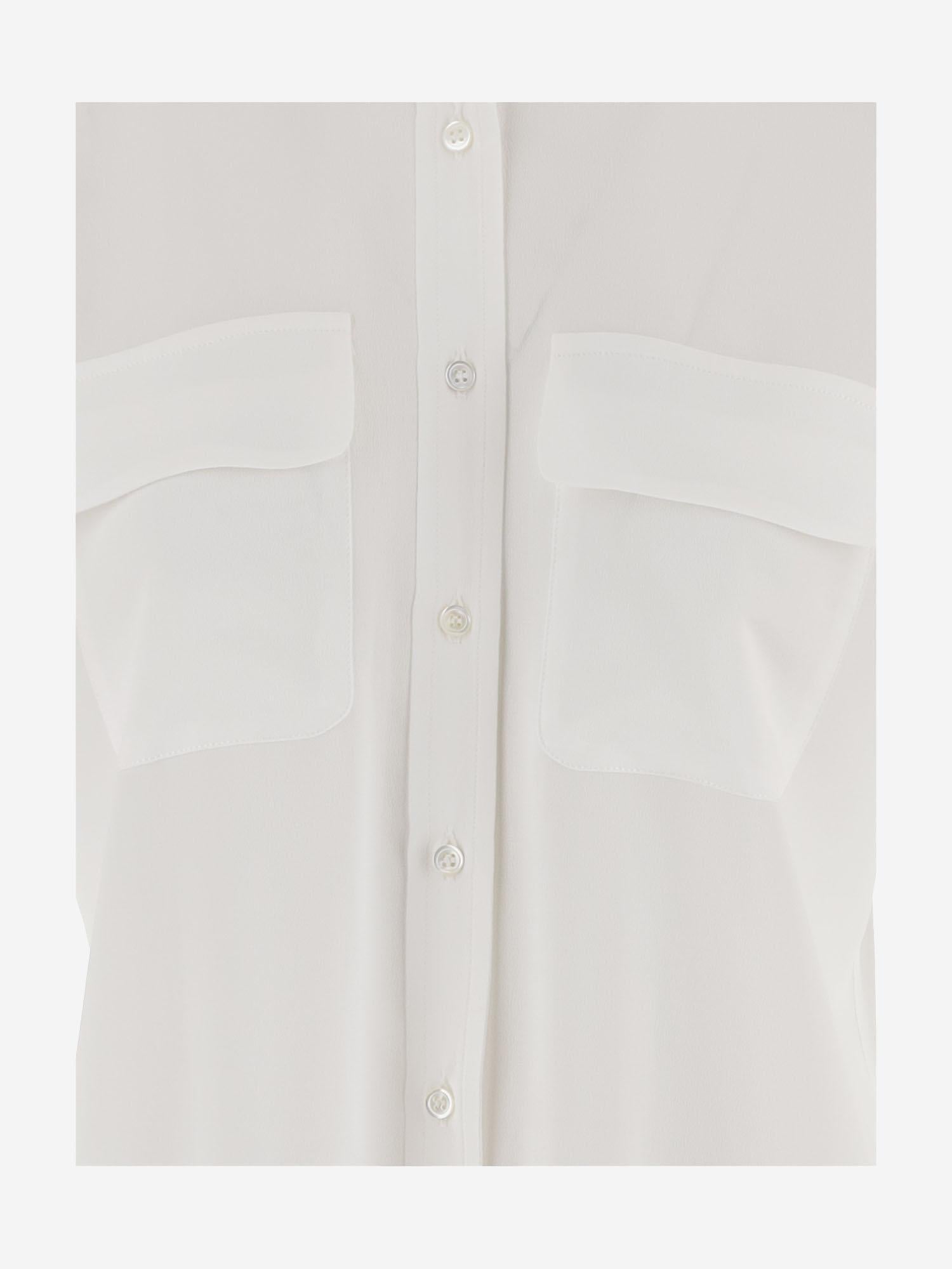 CAMICIA IN ACETATO E SETA 4057 13420020 F.IT 